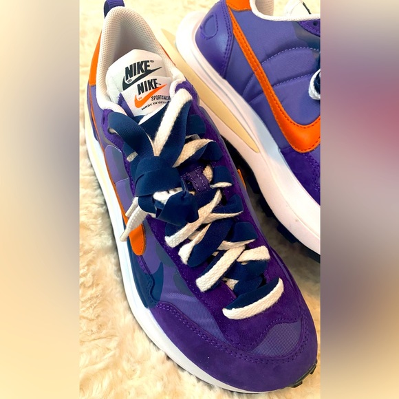💜❤️ NIKE X SACAI VAPORWAFFLE - DK IRIS - MENS 6 WMNS 7.5 worn once! ❤️💜 - Picture 4 of 12